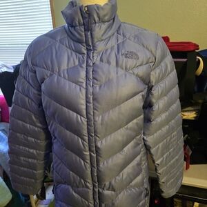 The North Face Women's Light Purple Puffer Jacket